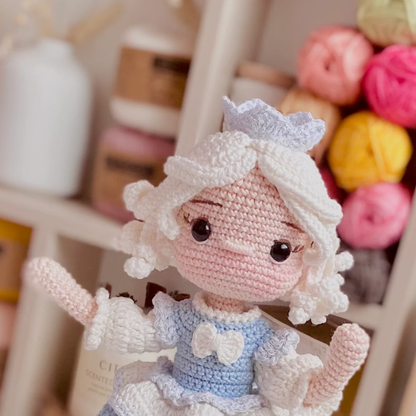 Crochet Winter Klara Amigurumi Doll Pattern