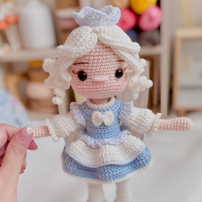 Crochet Winter Klara Amigurumi Doll Pattern