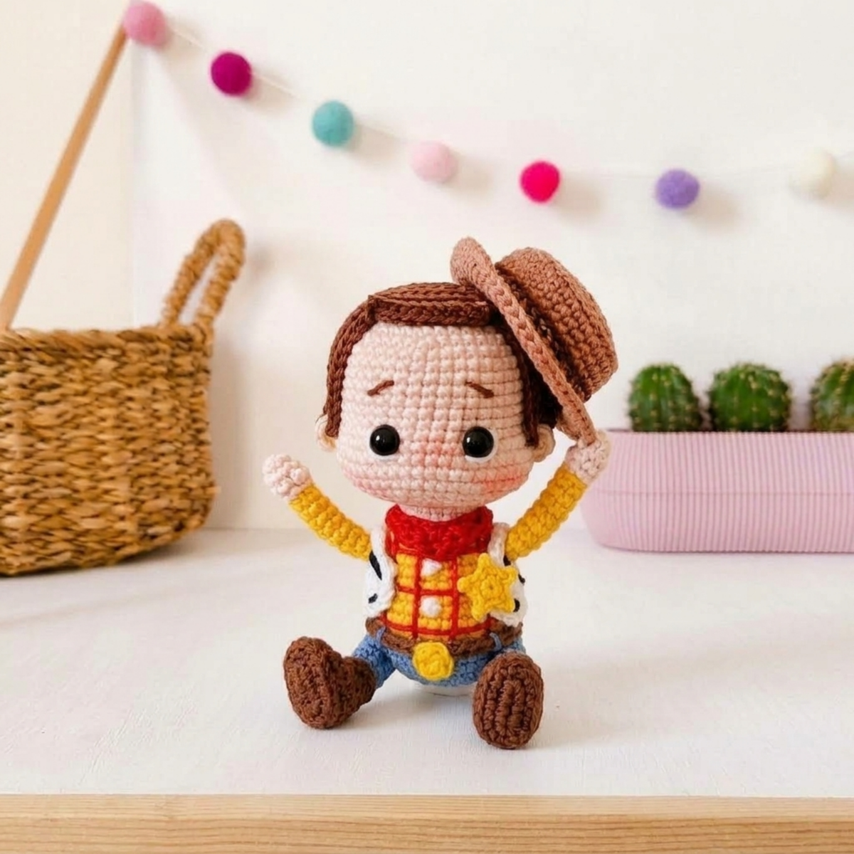 Crochet Woody Doll Pattern