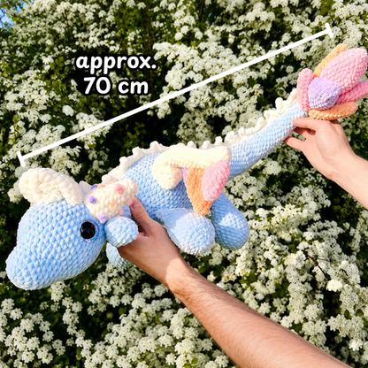 Air Dragon Amigurumi Crochet Pattern