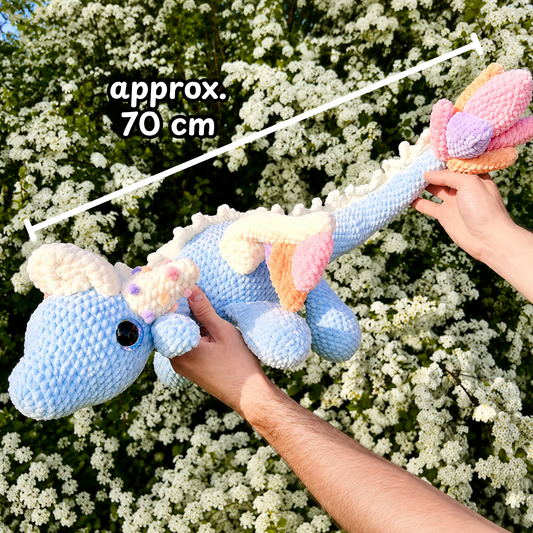 Air Dragon Amigurumi Crochet Pattern