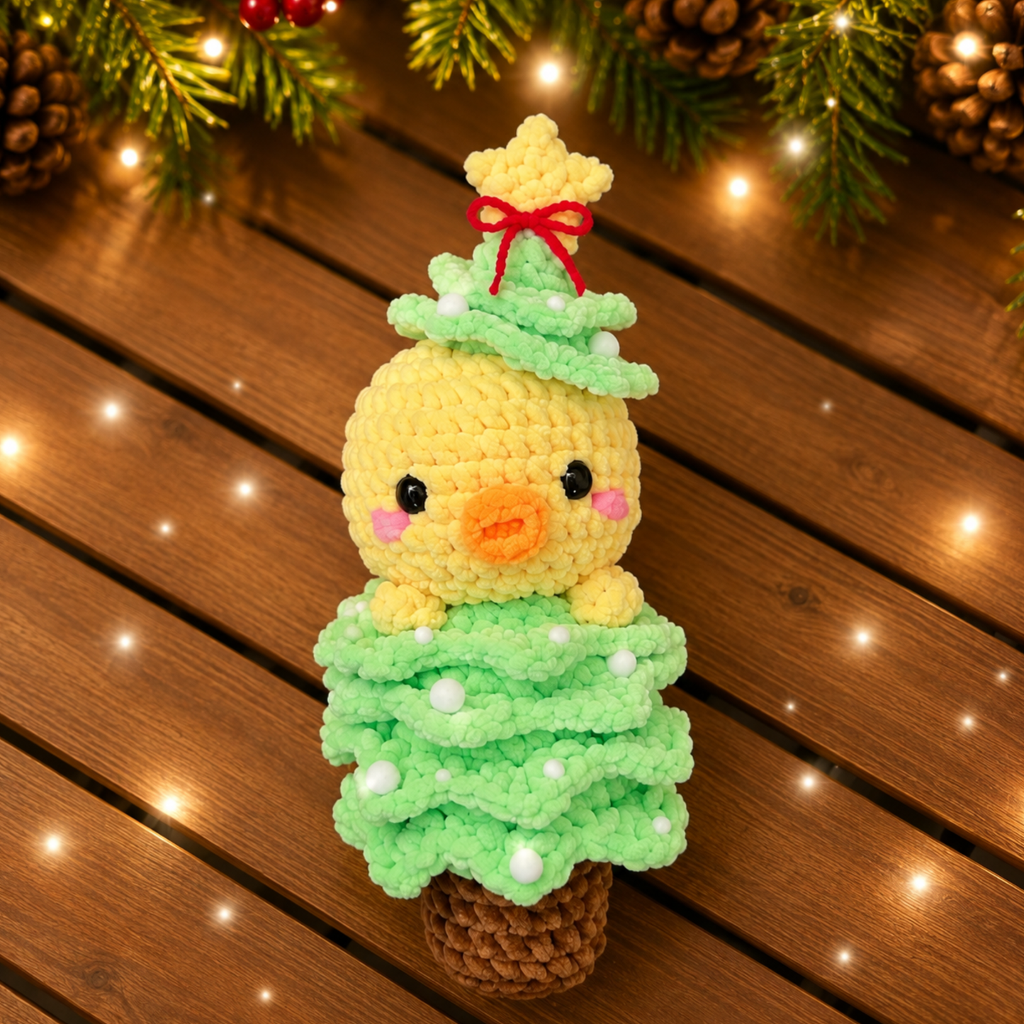 Crochet Animal in Christmas Tree Pattern (Mini Bundle)