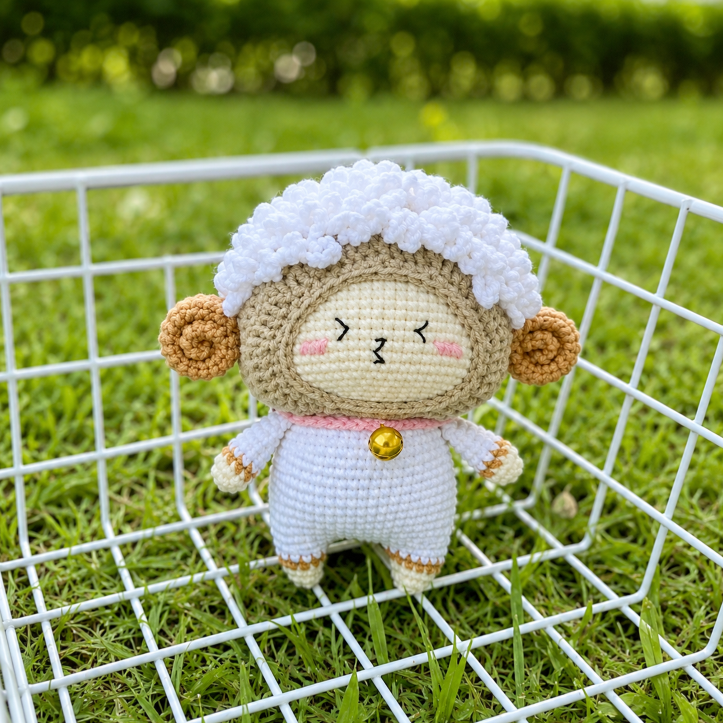 Crochet Aries Zodiac Keychain Pattern