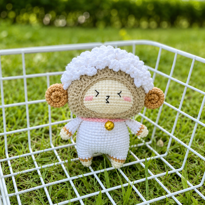 Crochet Aries Zodiac Keychain Pattern