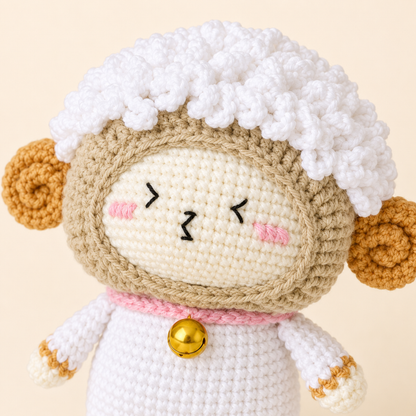 Crochet Aries Zodiac Keychain Pattern