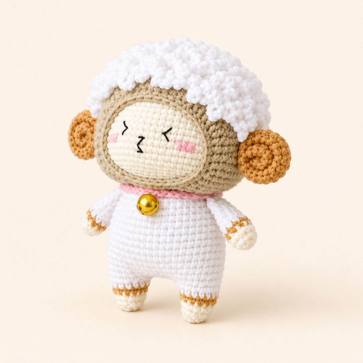Crochet Aries Zodiac Keychain Pattern