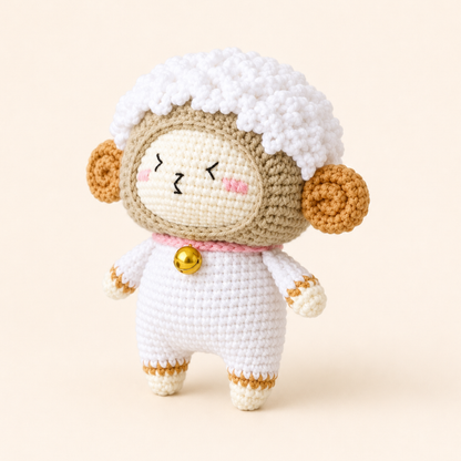 Crochet Aries Zodiac Keychain Pattern