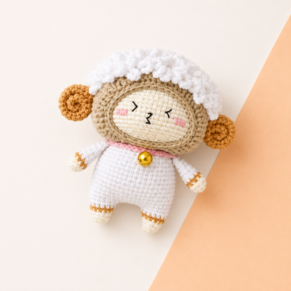 Crochet Aries Zodiac Keychain Pattern