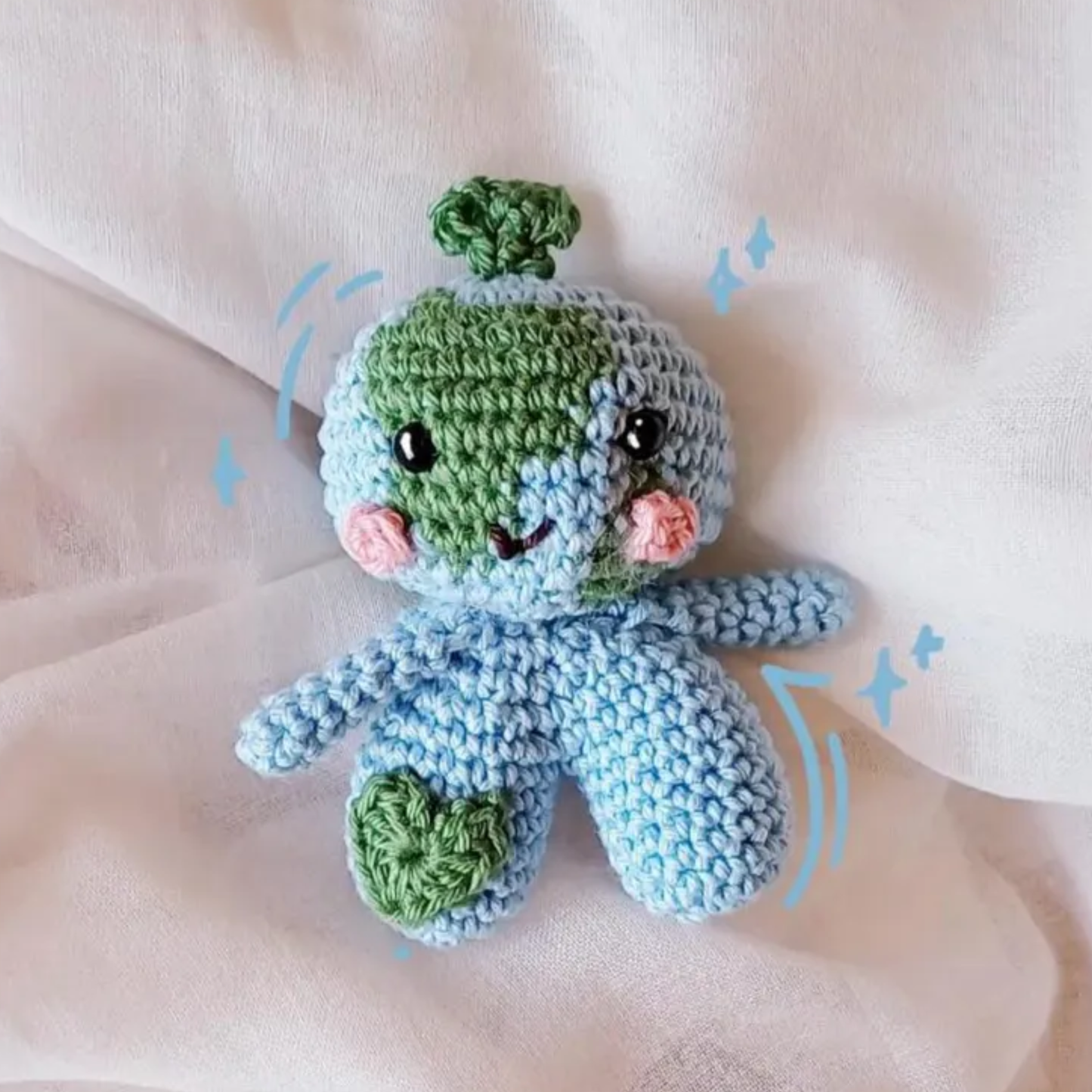 Crochet Atlas the Earth Baby Pattern