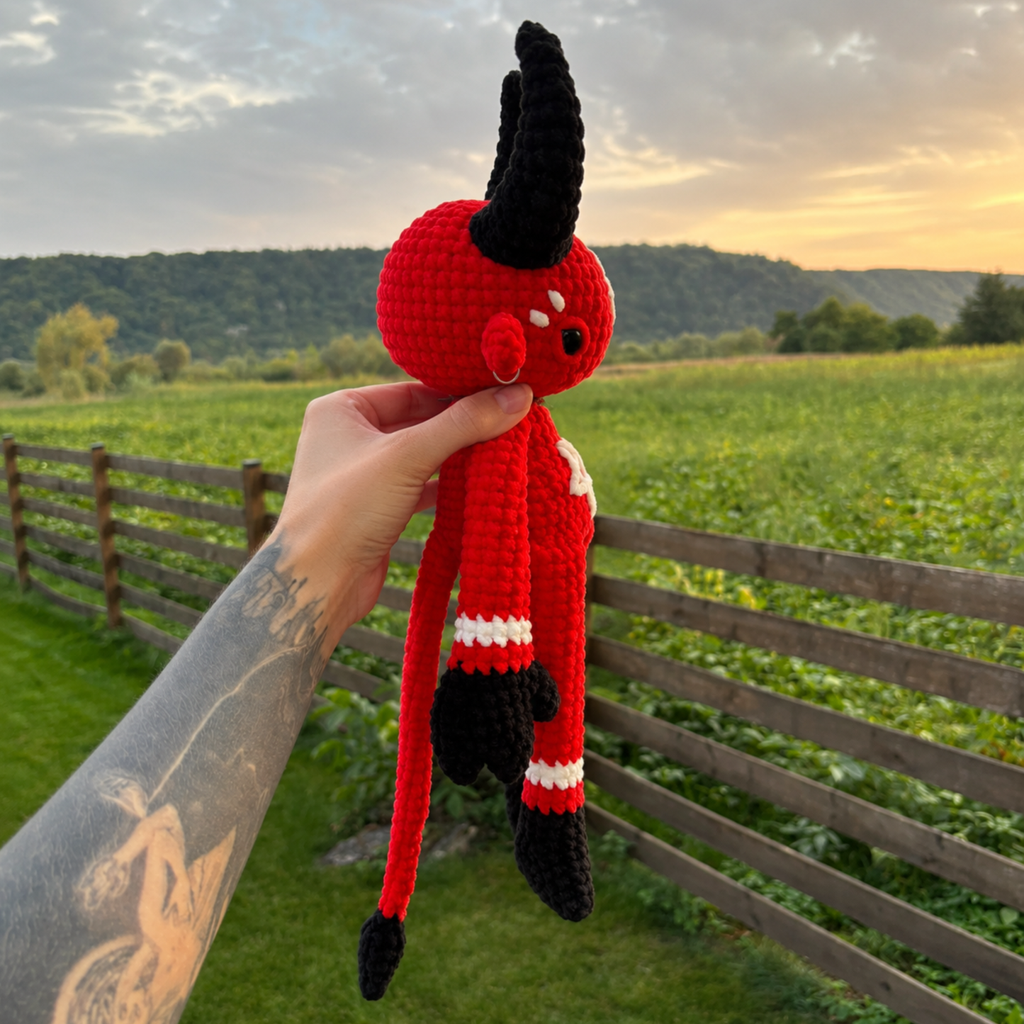 Crochet Big Demon Pattern