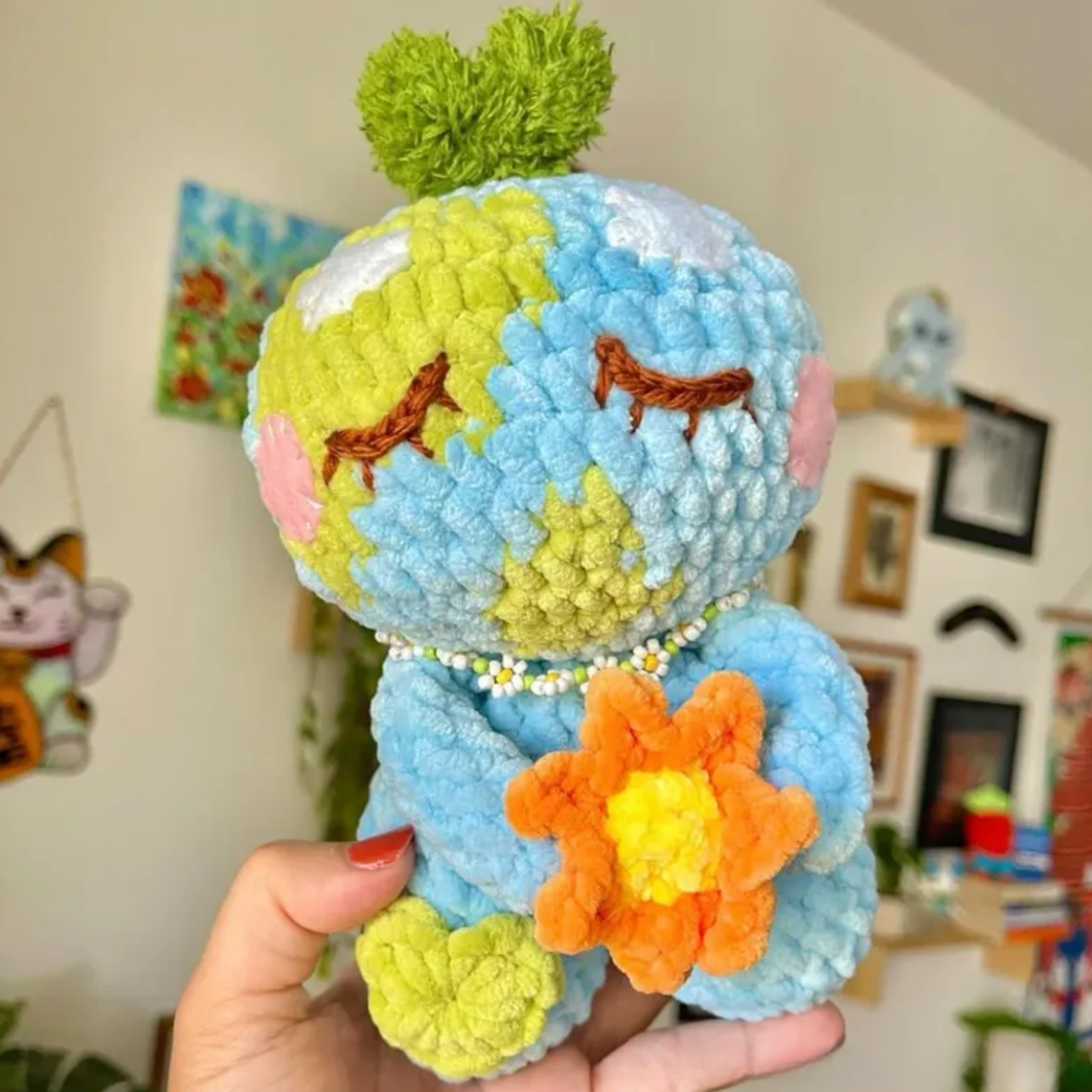 Crochet Atlas the Earth Baby Pattern