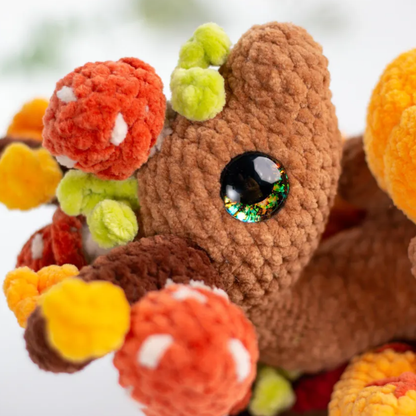 Autumn Dragon in a Basket Crochet Pattern