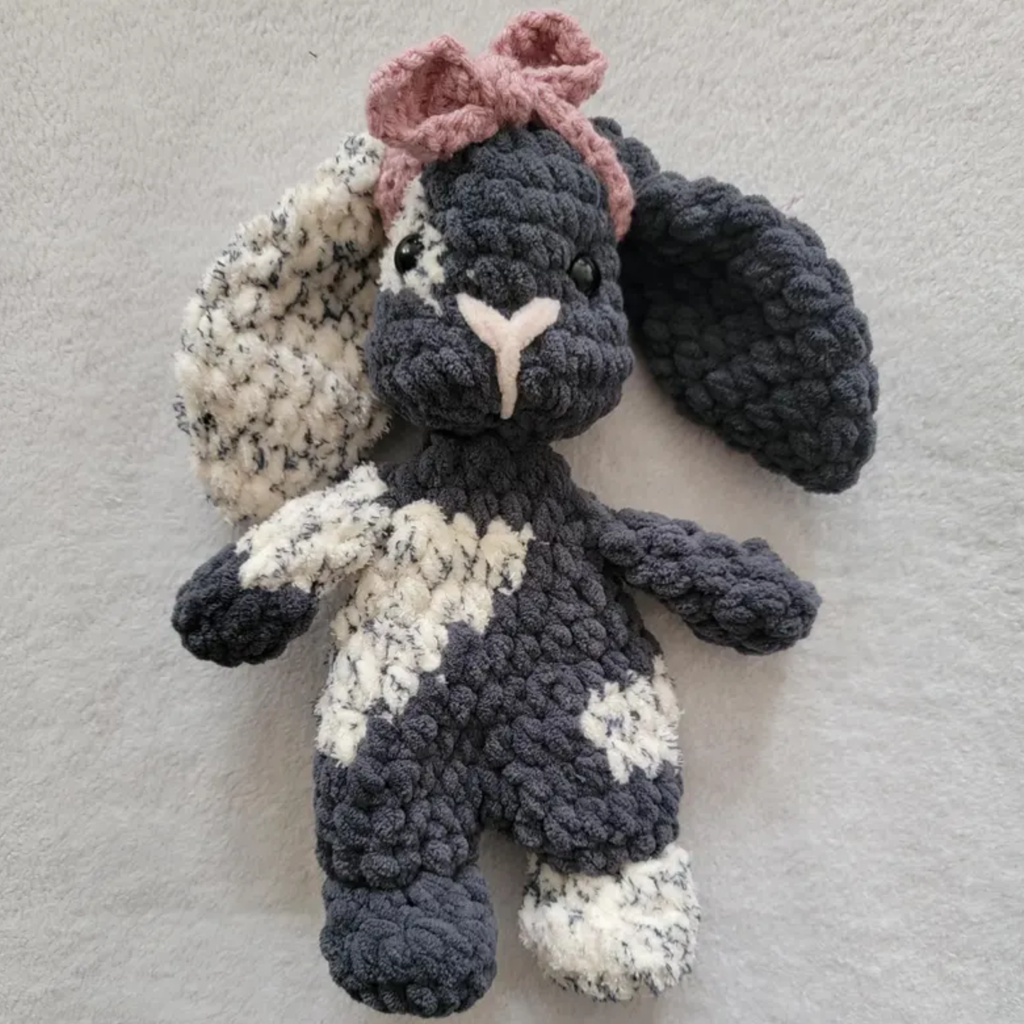 Crochet Bonnie Bunny Snuggler Pattern