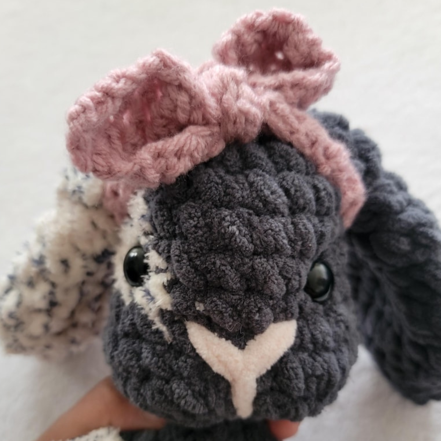 Crochet Bonnie Bunny Snuggler Pattern