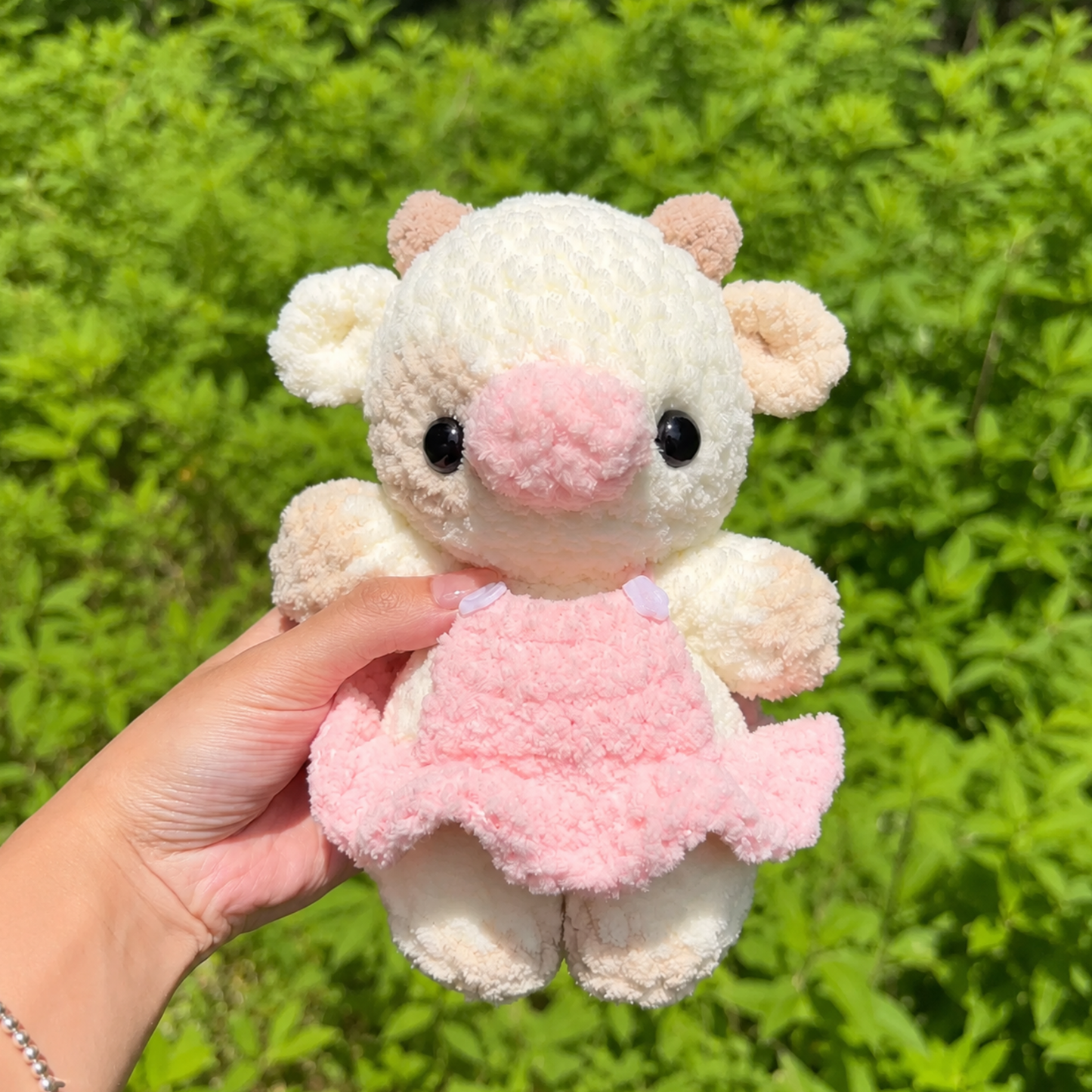 Crochet Baby Cow in Clothing Pattern Bundle (10 in 1)