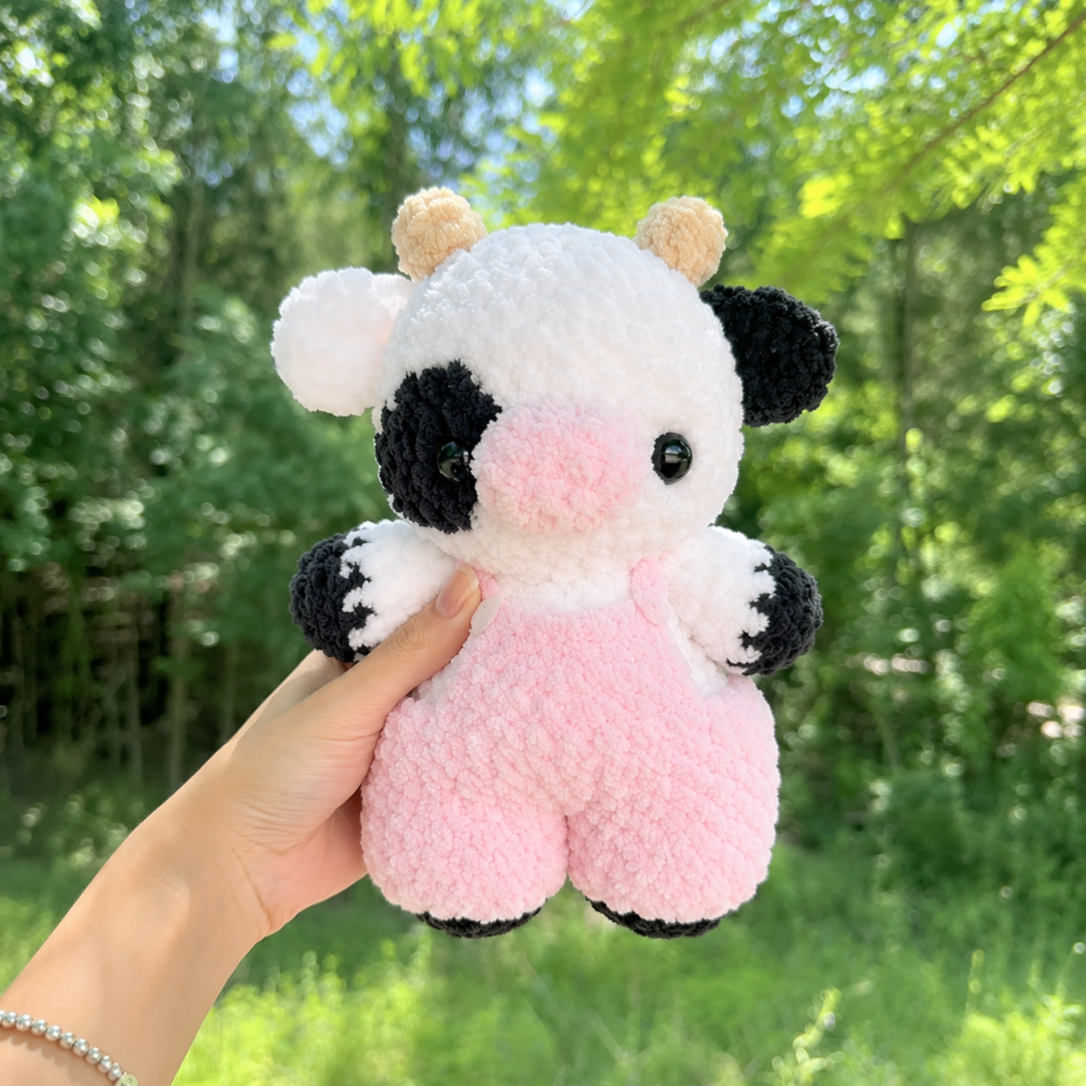 Baby Cow in Clothing Bundle Crochet Pattern