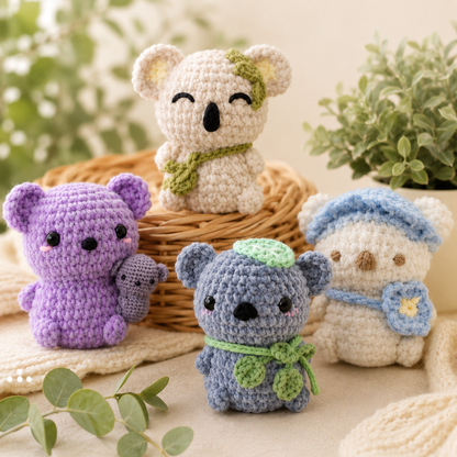 Crochet Baby Koala Pattern