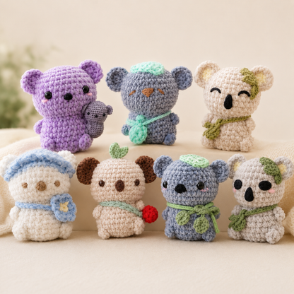 Crochet Baby Koala Pattern