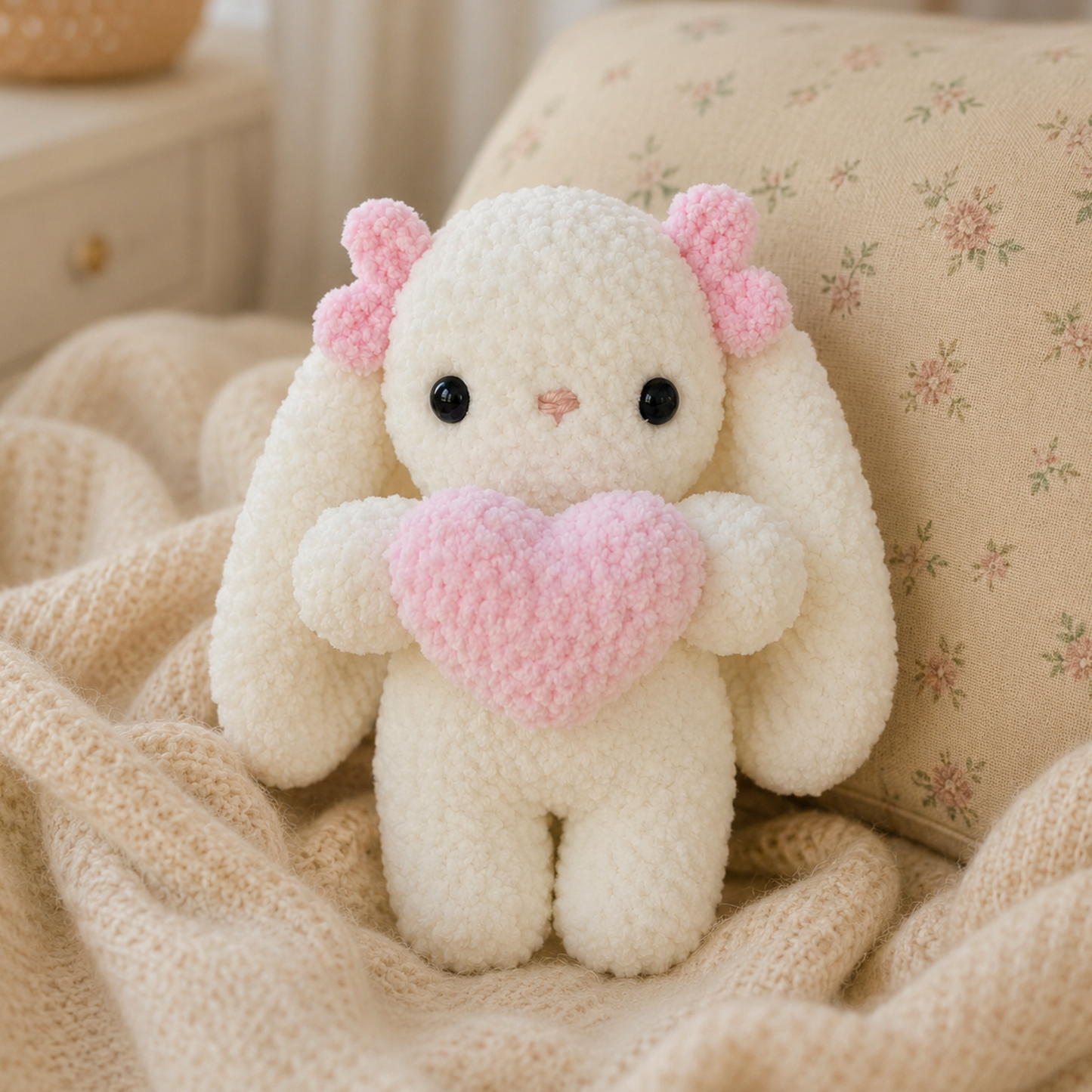 Crochet Baby Love Bunny Pattern