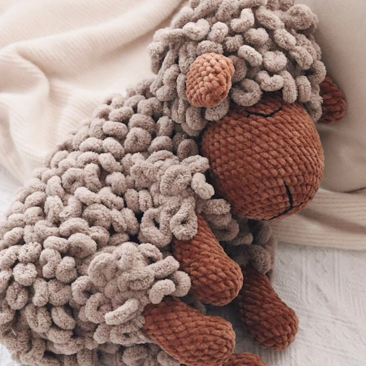 Baby Sheep Amigurumi Crochet Pattern