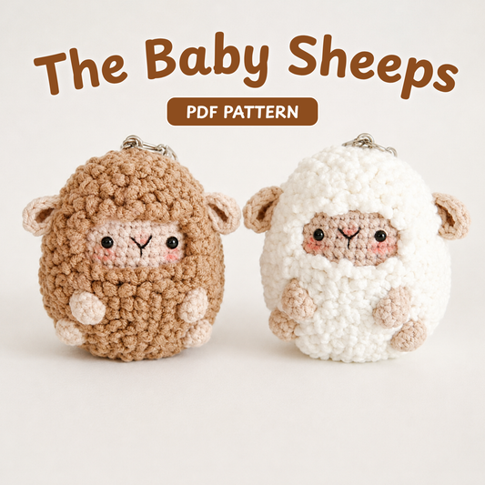 Crochet Baby Sheep Pattern (2 Sizes)