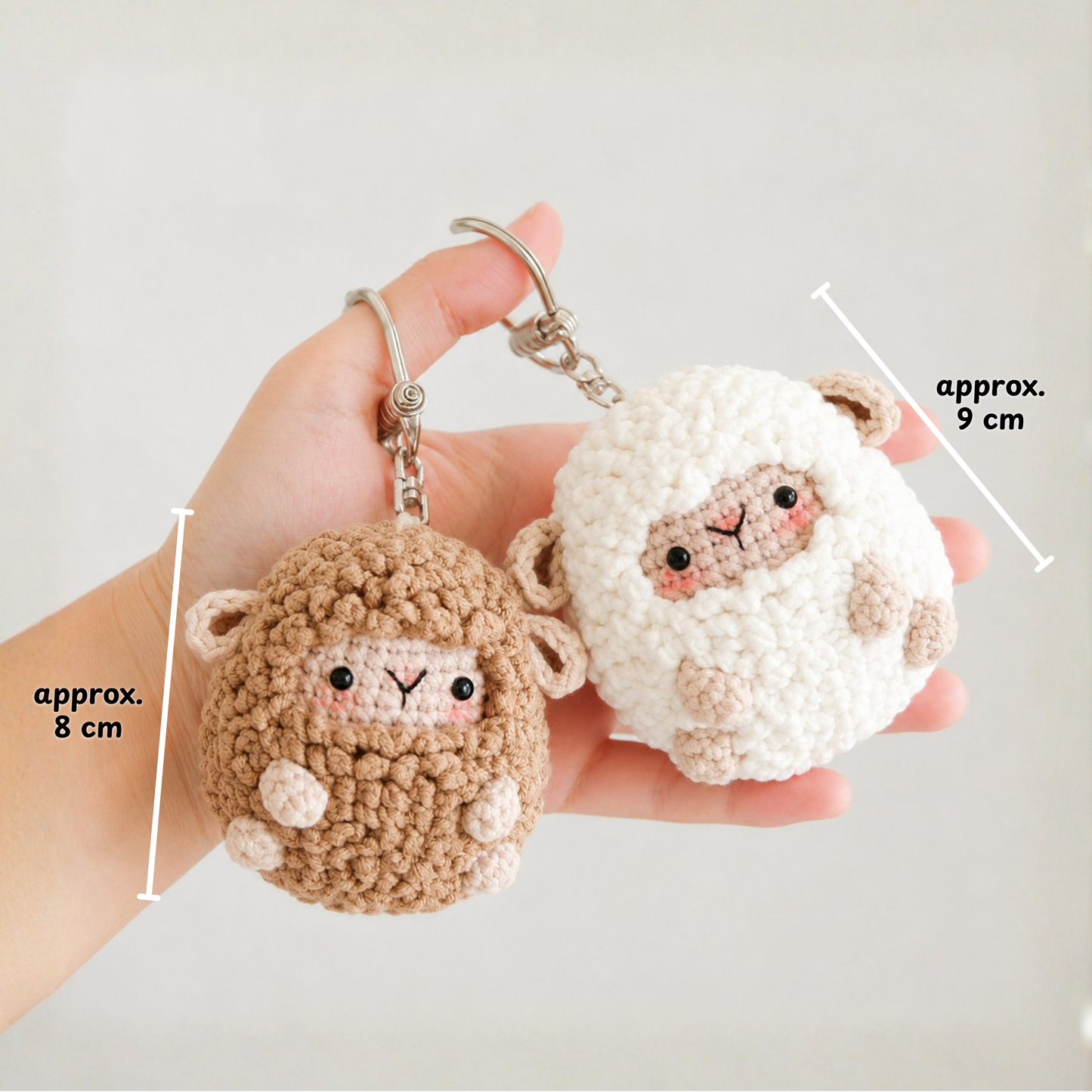 Crochet Baby Sheep Pattern (2 Sizes)