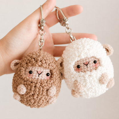 Crochet Baby Sheep Pattern (2 Sizes)