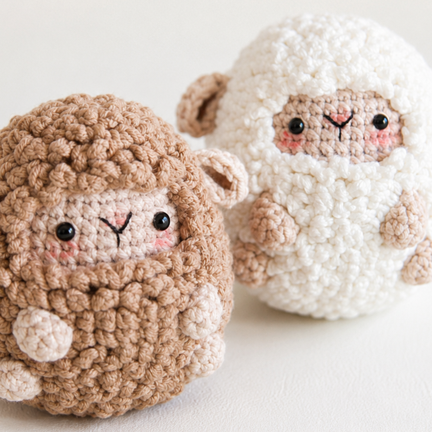 Crochet Baby Sheep Pattern (2 Sizes)