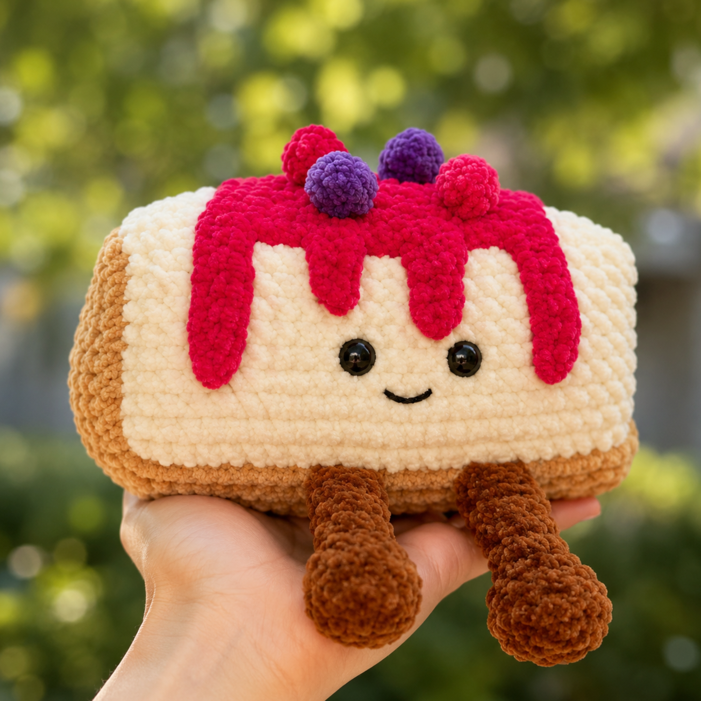 Crochet Berry the Cheesecake Pattern