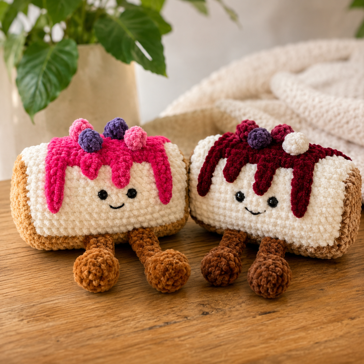 Berry the Cheesecake Crochet Pattern