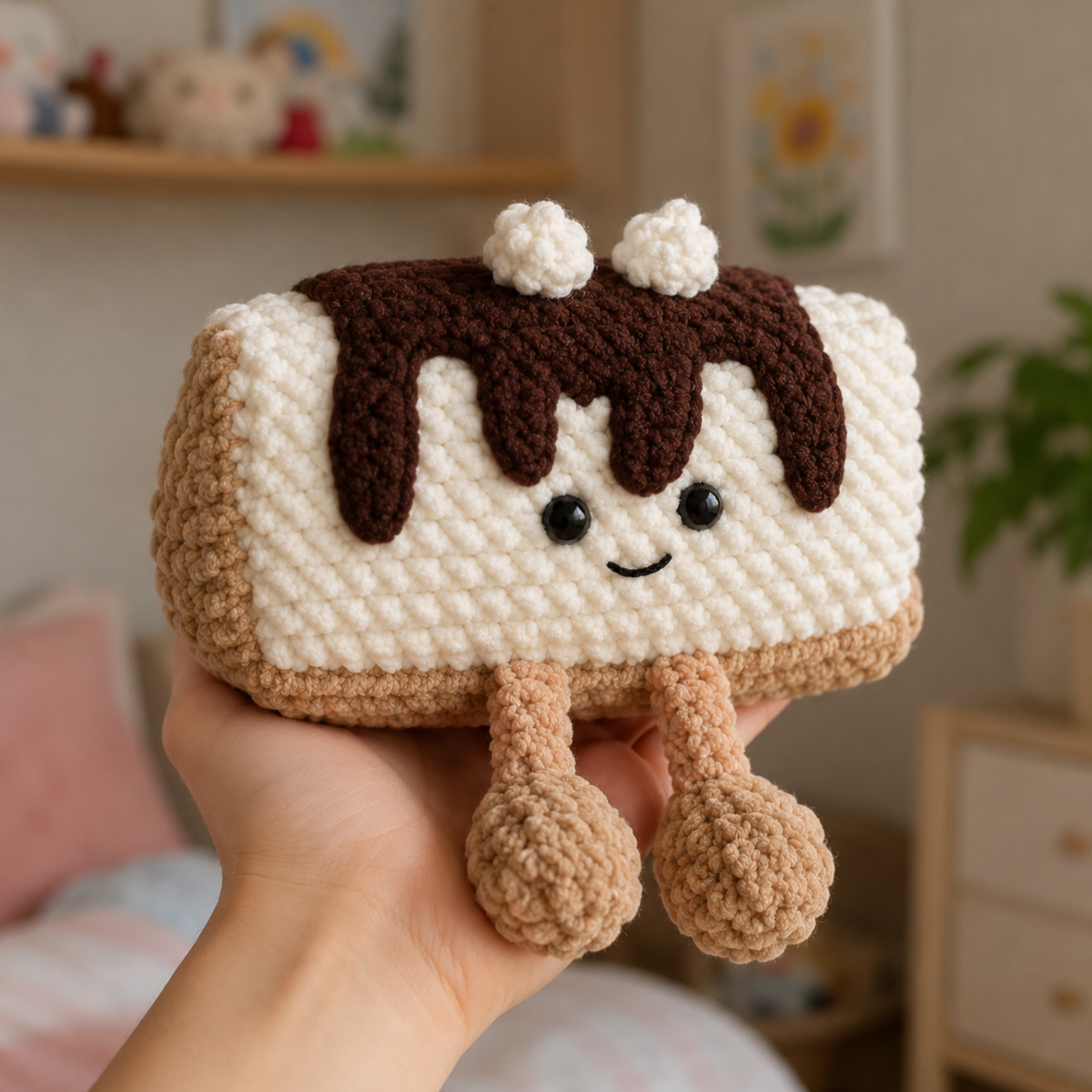 Berry the Cheesecake Crochet Pattern
