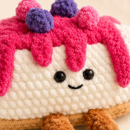 Berry the Cheesecake Crochet Pattern