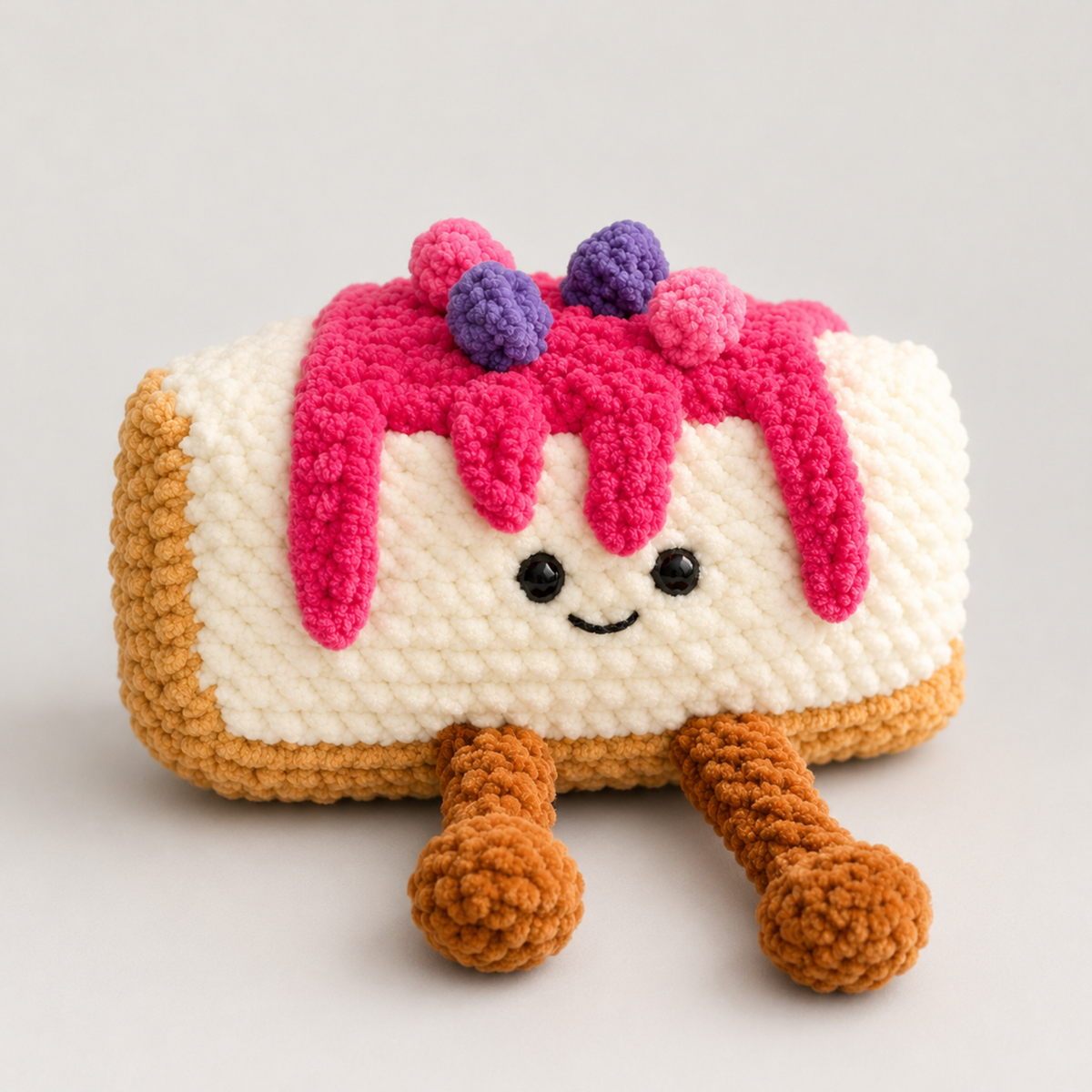 Berry the Cheesecake Crochet Pattern