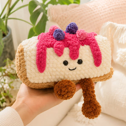Berry the Cheesecake Crochet Pattern