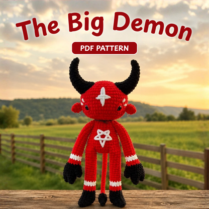 Big Demon Crochet Pattern