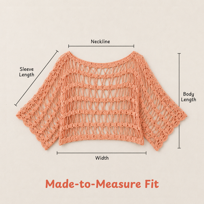 Crochet Boho Mesh Top Pattern