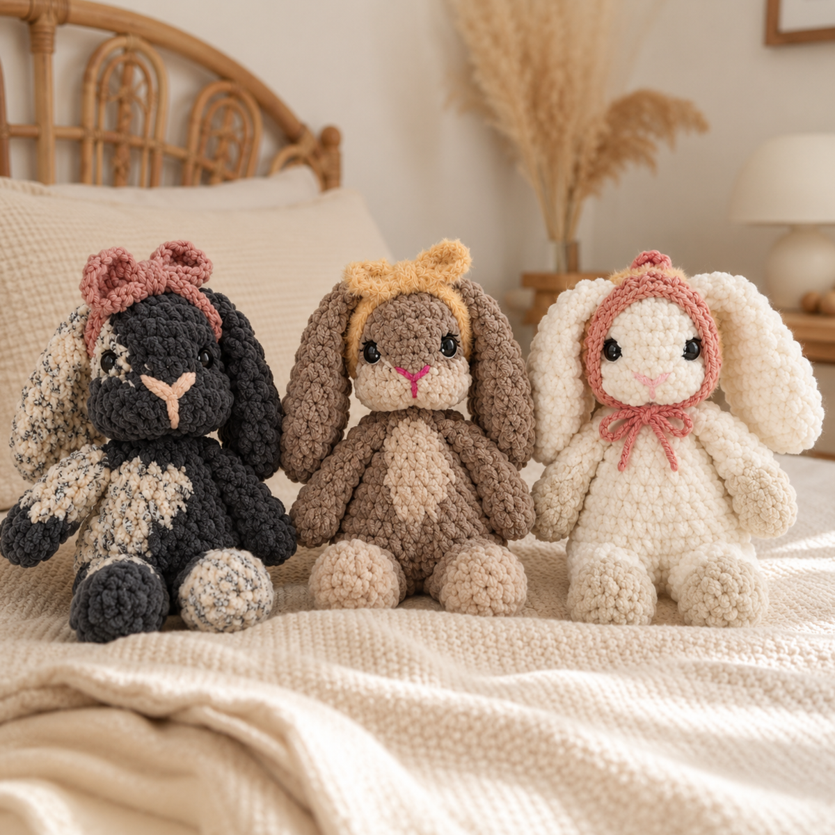 Bonnie Bunny Snuggler Crochet Pattern