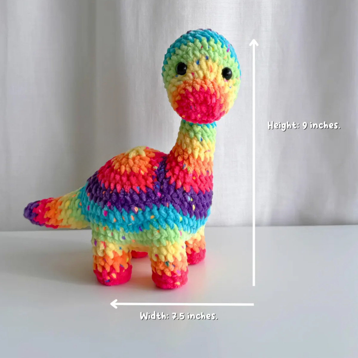 Brontosaurus Amigurumi Crochet Pattern