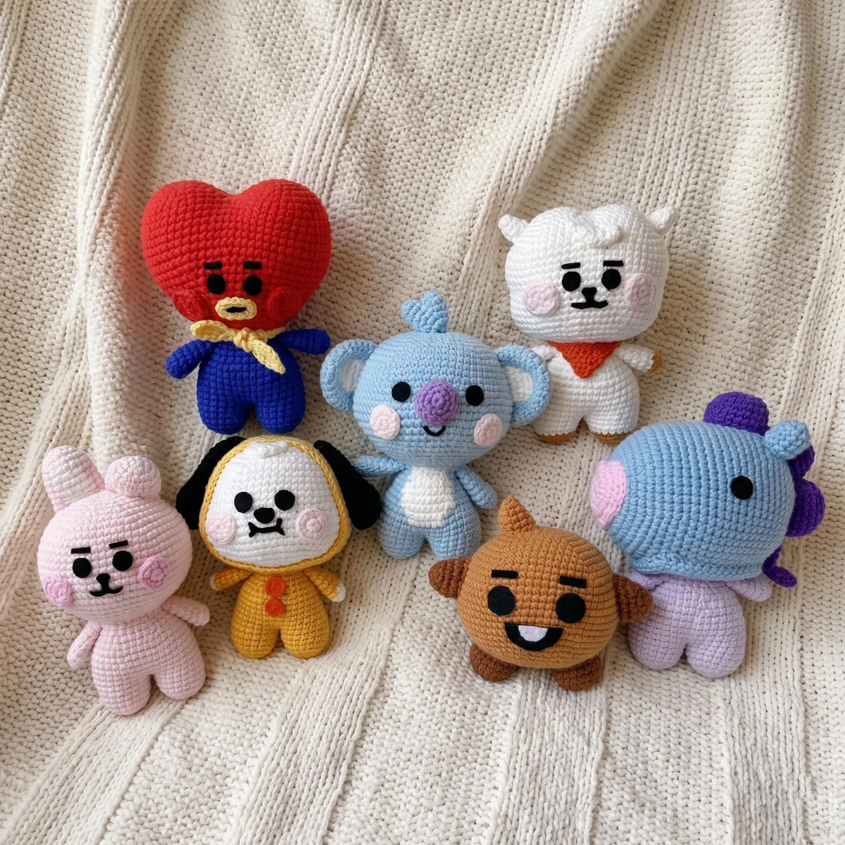 BT21 Baby Collection Crochet Pattern