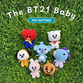 BT21 Baby Collection Crochet Pattern PDF