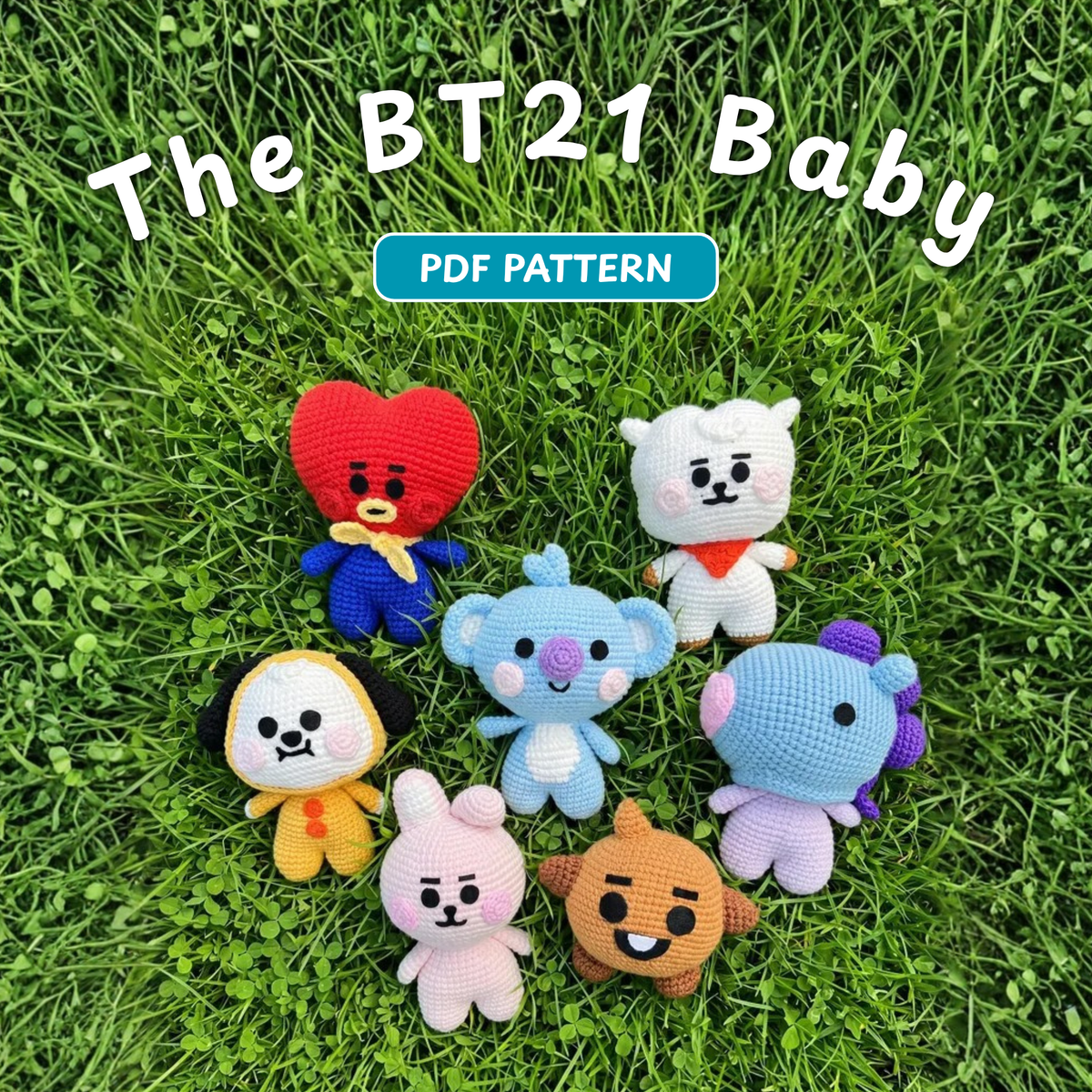 BT21 Baby Collection Crochet Pattern