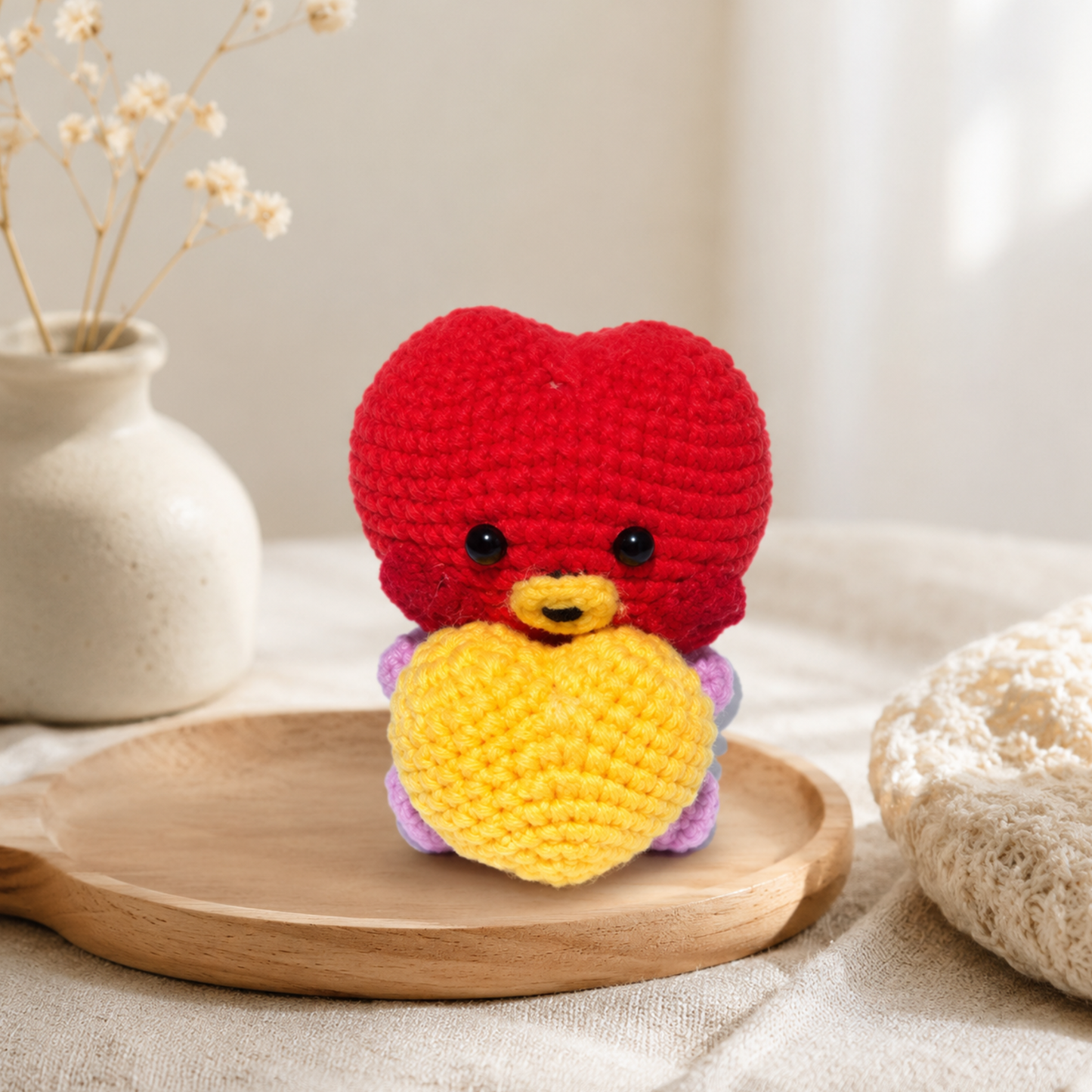 Crochet BT21 Chubby Amigurumi Pattern (Chimmy, Cooky, Koya, Shooky, RJ, Mang &amp; Tata | 7 Characters in One)