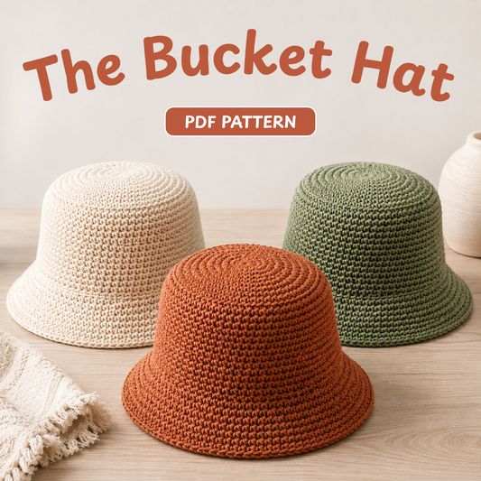 Crochet Bucket Hat Pattern | Summer Hat
