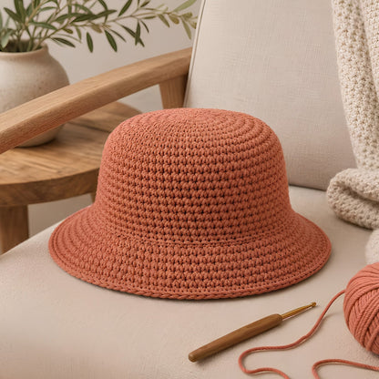 Crochet Bucket Hat Pattern | Summer Hat