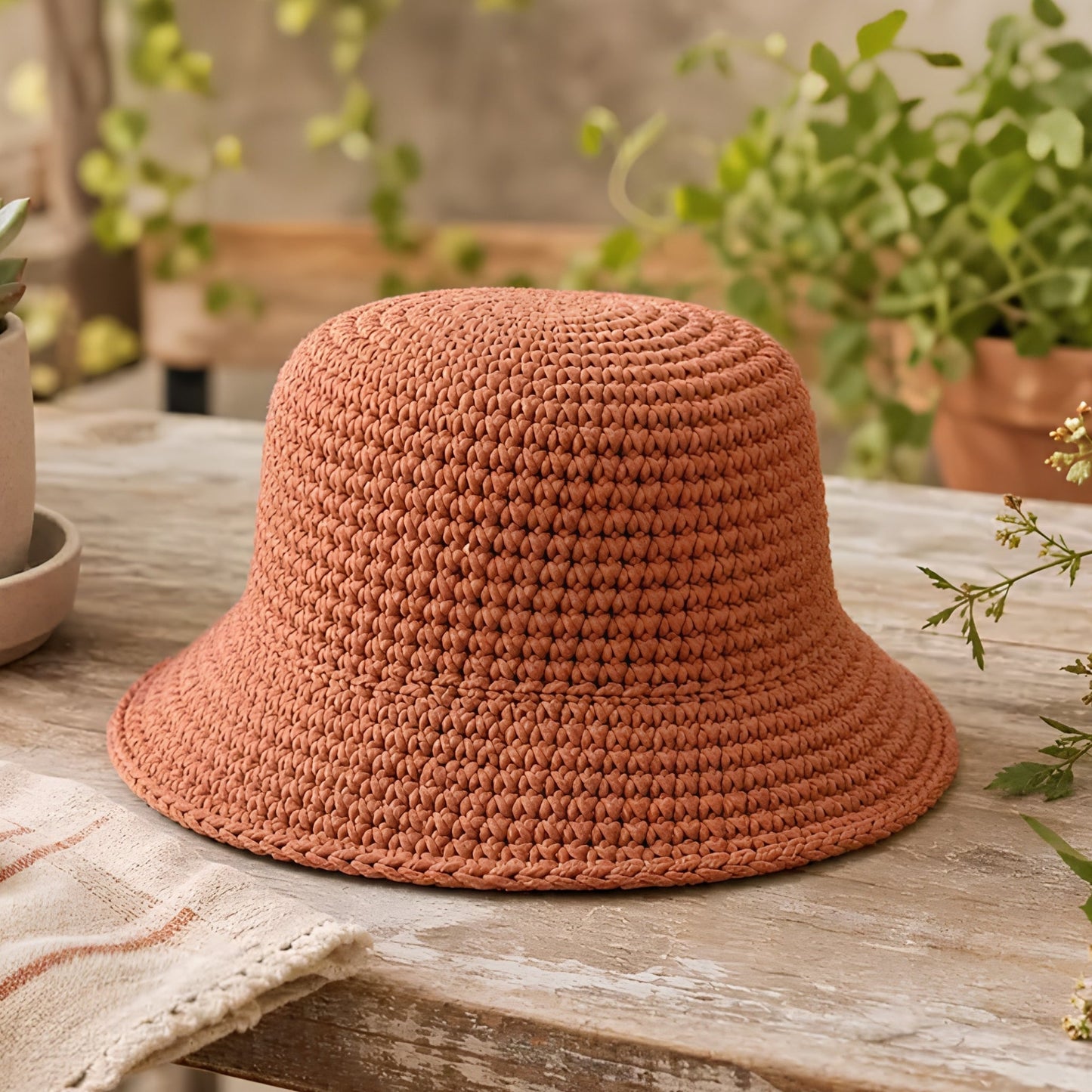 Crochet Bucket Hat Pattern | Summer Hat