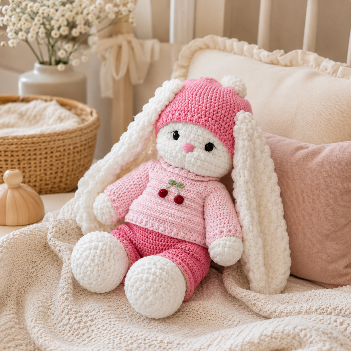 Crochet Bunny Bella + Outfit | 2 Patterns in 1