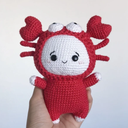 Cancer Zodiac Doll Amigurumi Crochet Pattern
