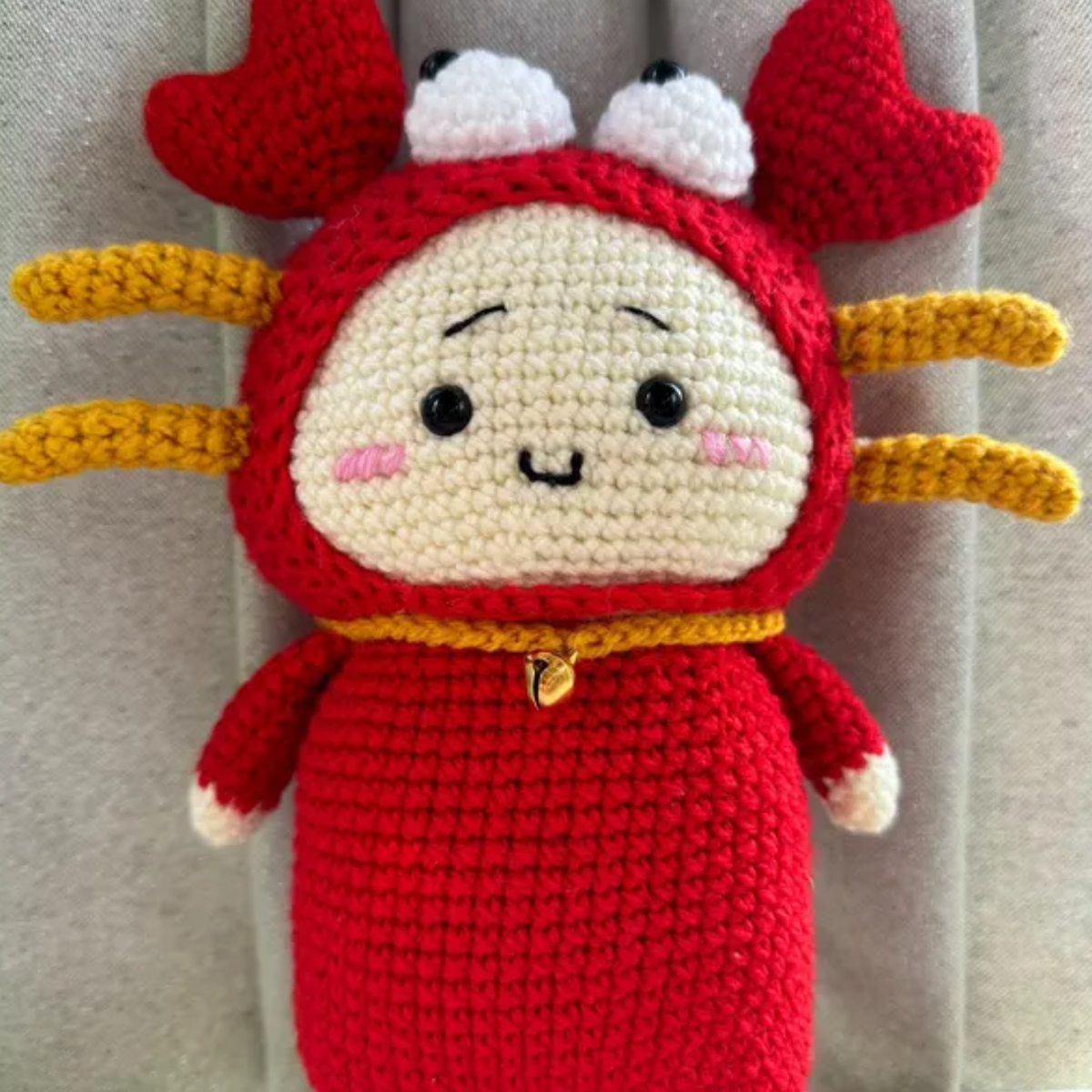 Cancer Zodiac Doll Amigurumi Crochet Pattern