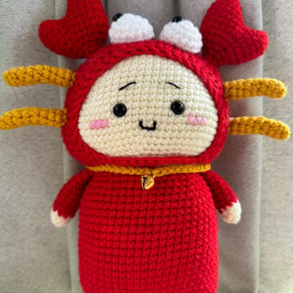 Cancer Zodiac Doll Amigurumi Crochet Pattern