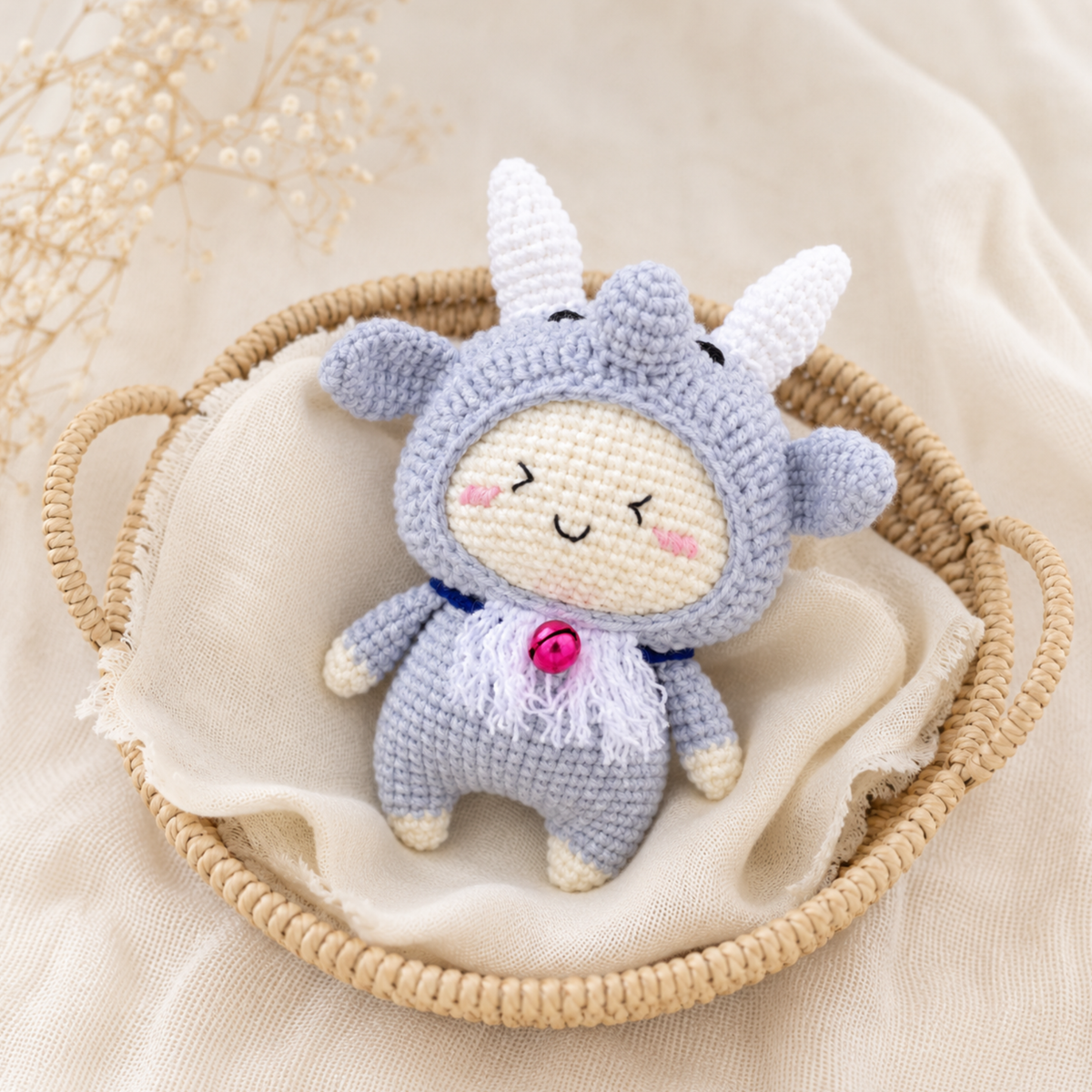 Capricorn Zodiac Doll Amigurumi Crochet Pattern